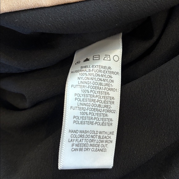 Dress the Population Women's Audrey Floral Applique Lace Mini Dress Large Black - Picture 11 of 14